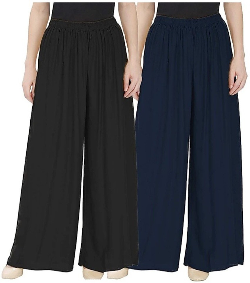Buy Black Trousers & Pants for Women by SHEREEN Online | Ajio.com