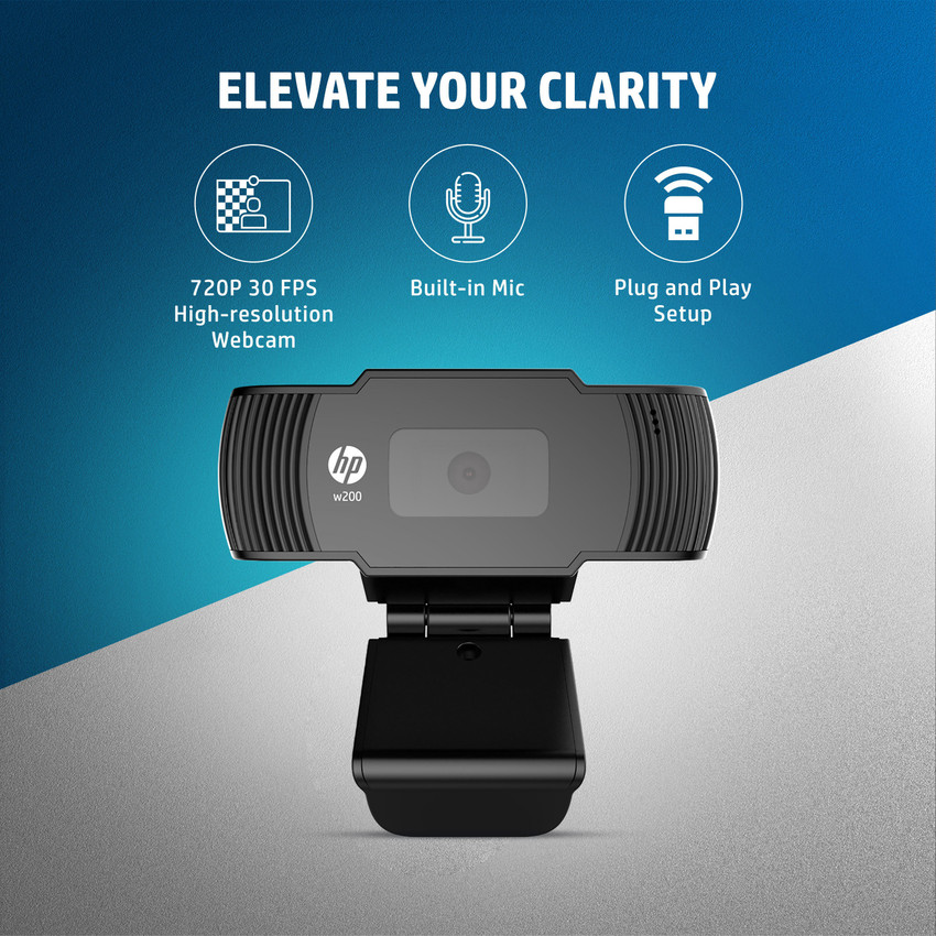 w100 hp webcam