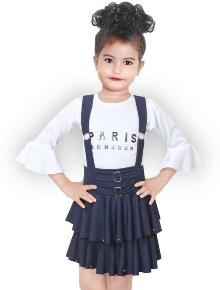 Toddler Baby Girl Linen Suspender Skirt Set Long India  Ubuy