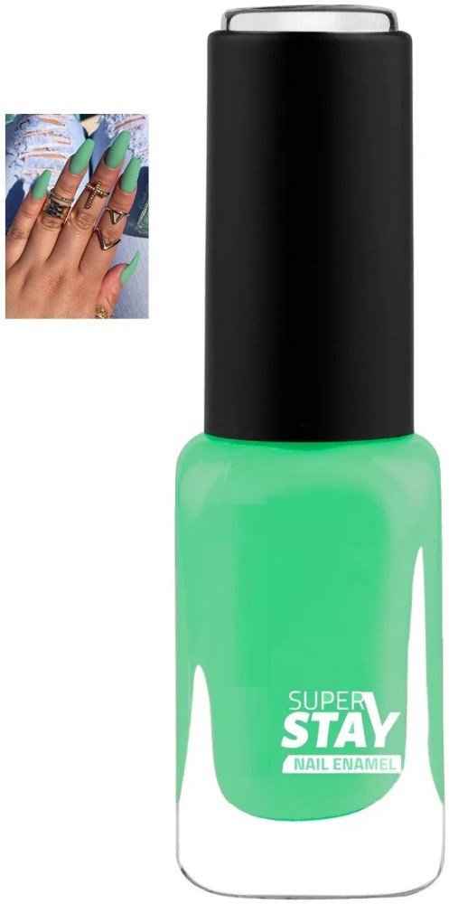 GULGLOW Soft Touch & Long Stay Unique Matte Green Nail Polish GREEN - Price  in India, Buy GULGLOW Soft Touch & Long Stay Unique Matte Green Nail Polish  GREEN Online In India,