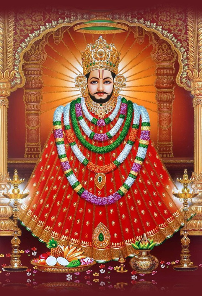 Poster Khatu Baba Shyam Ji (Large Poster, 300GSM Matt, 36x24 Inches, Rolled, Multicolor) Fine Art Print - Religious posters in India - Buy art, film, design, movie, music, nature and educational paintings/wallpapers Poster Khatu Baba Shyam Ji (Large Poster, 300GSM Matt, 36x24 Inches, Rolled, Multicolor) Fine Art Print - Religious posters in India - Buy art, film, design, movie, music, nature and educational paintings/wallpapers