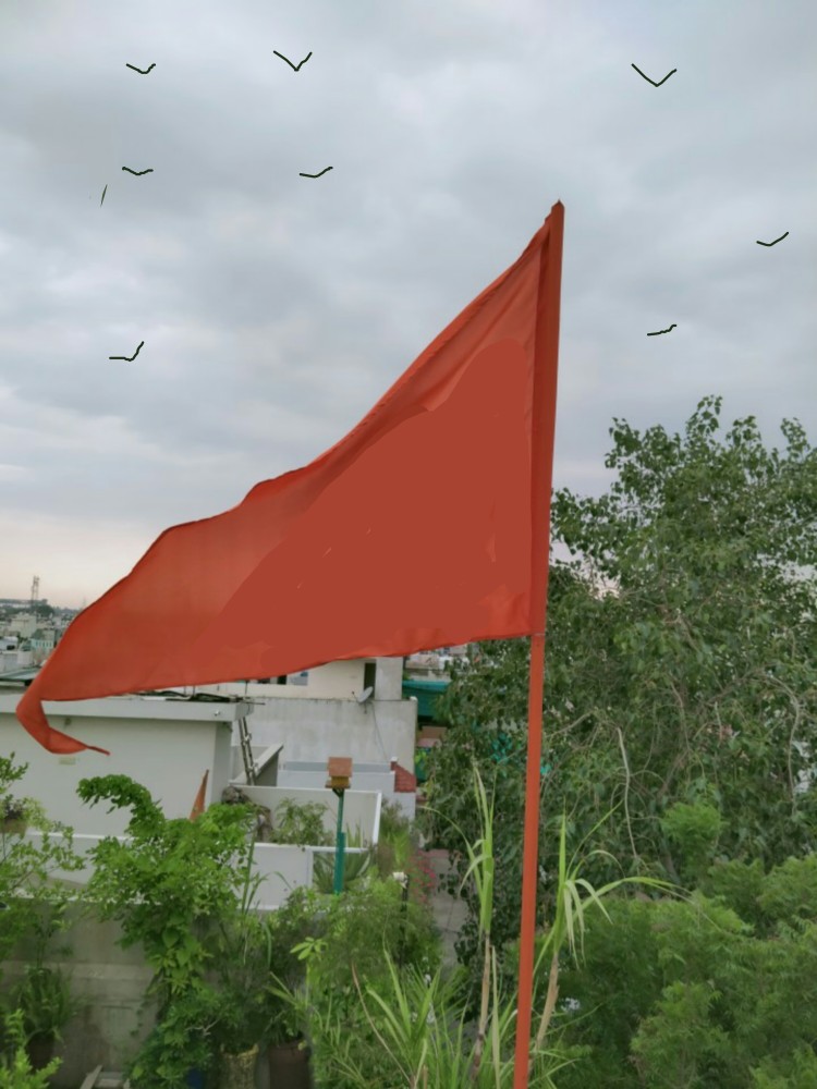 Bhagwa Flag Saffron Flag HD wallpaper  Peakpx