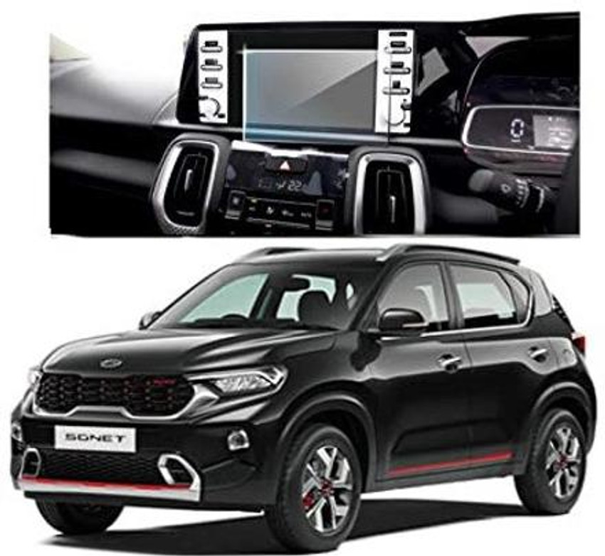 KACA Edge To Edge Screen Guard for GPS System Kia Sonet HTX 8