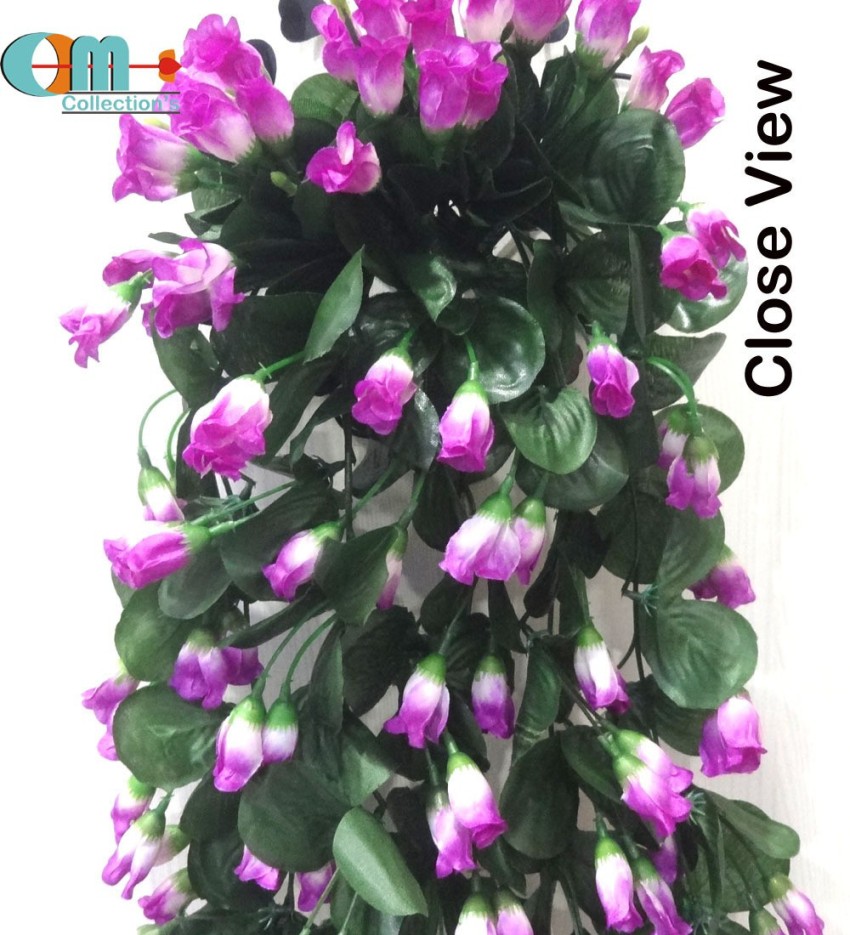 Artificial Kali Falling Rose Flowers Bunch Hanging Flowers, 40% OFF