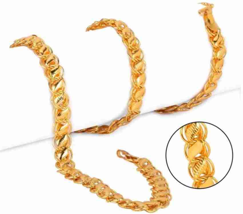 LABHUBAMON New style new year 2022 gold chain for man and boy Gold