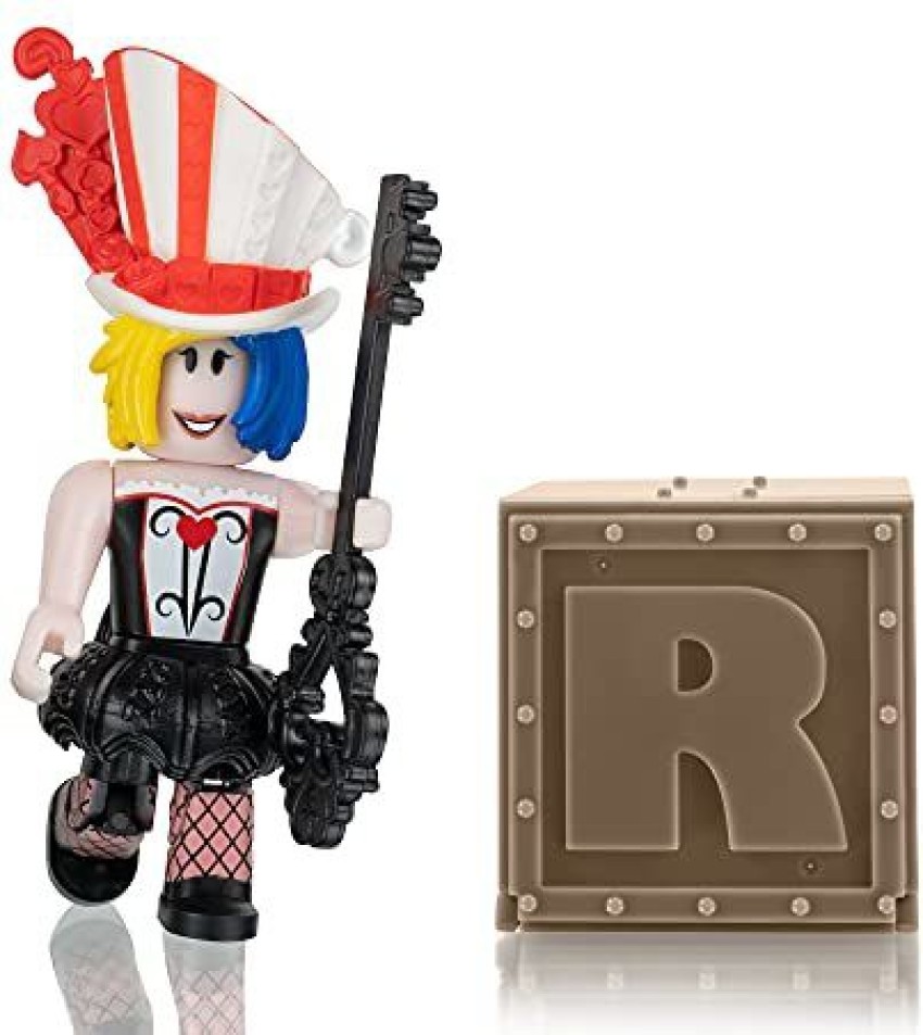Roblox roblox action collection - tower heroes: kart kid deluxe mystery  figure pack + two mystery figure bundle [includes 3 exclusiv