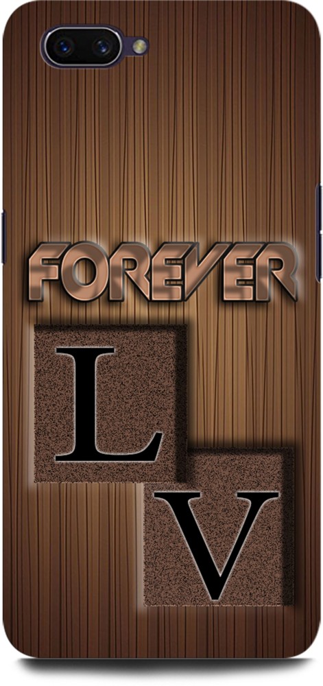INTELLIZE Back Cover for Realme C1 LV, L LOVE V, V LOVE L, L LETTER, V  LETTER, LV NAME - INTELLIZE 