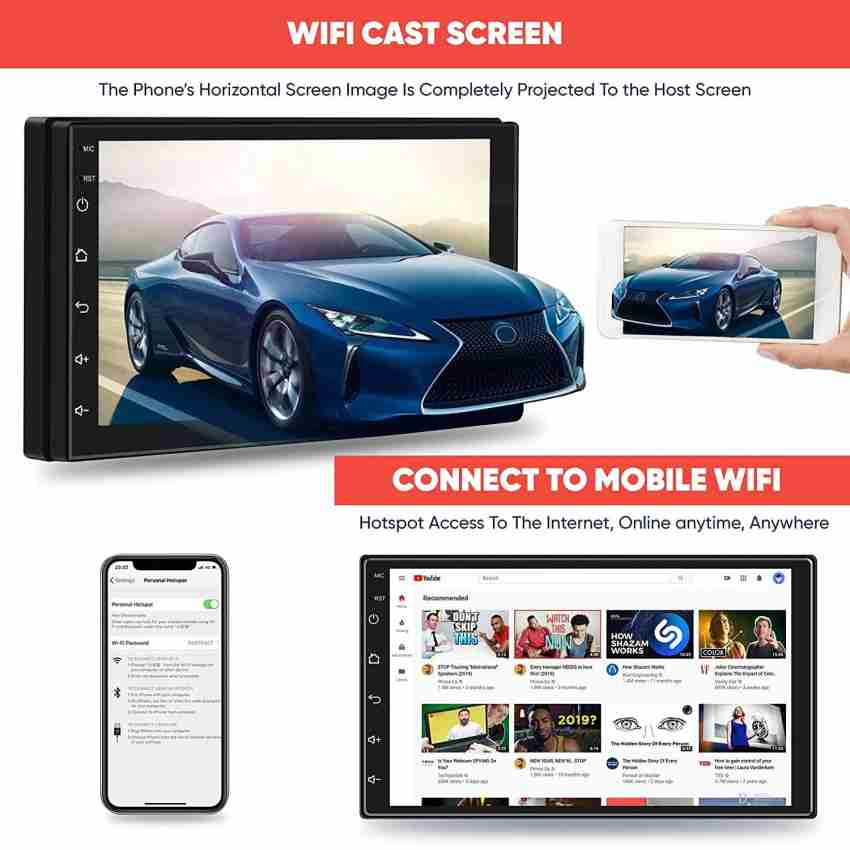 Hymn 7 Inch Full HD 1080P Android 9.1, Ultra IPS Display, Car Multimedia  Player Car Stereo Price in India - Buy Hymn 7 Inch Full HD 1080P Android  9.1, Ultra IPS Display