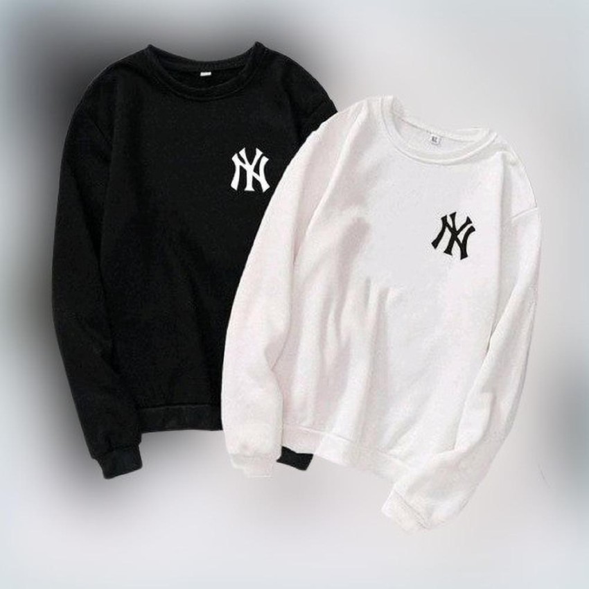 47 Brand NY Yankees T-Shirt In White With Chest And Back Print for Men