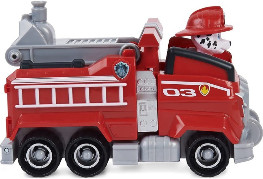 paw patrol transforming fire truck