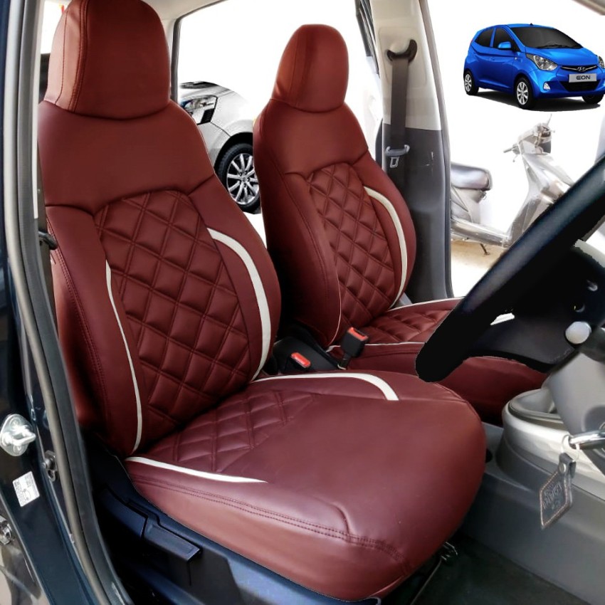AutoSafe Leather Car Seat Cover For Hyundai Eon Price in India