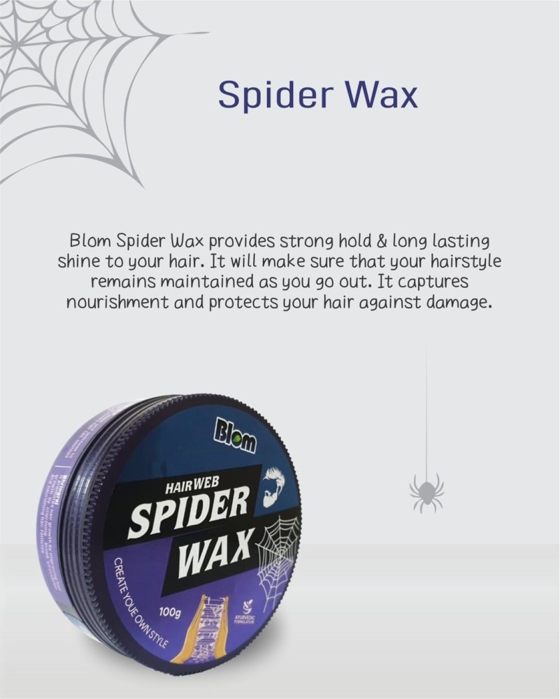 Buy Mancode Hair Web spider Wax, 100ml Online at Best Prices in