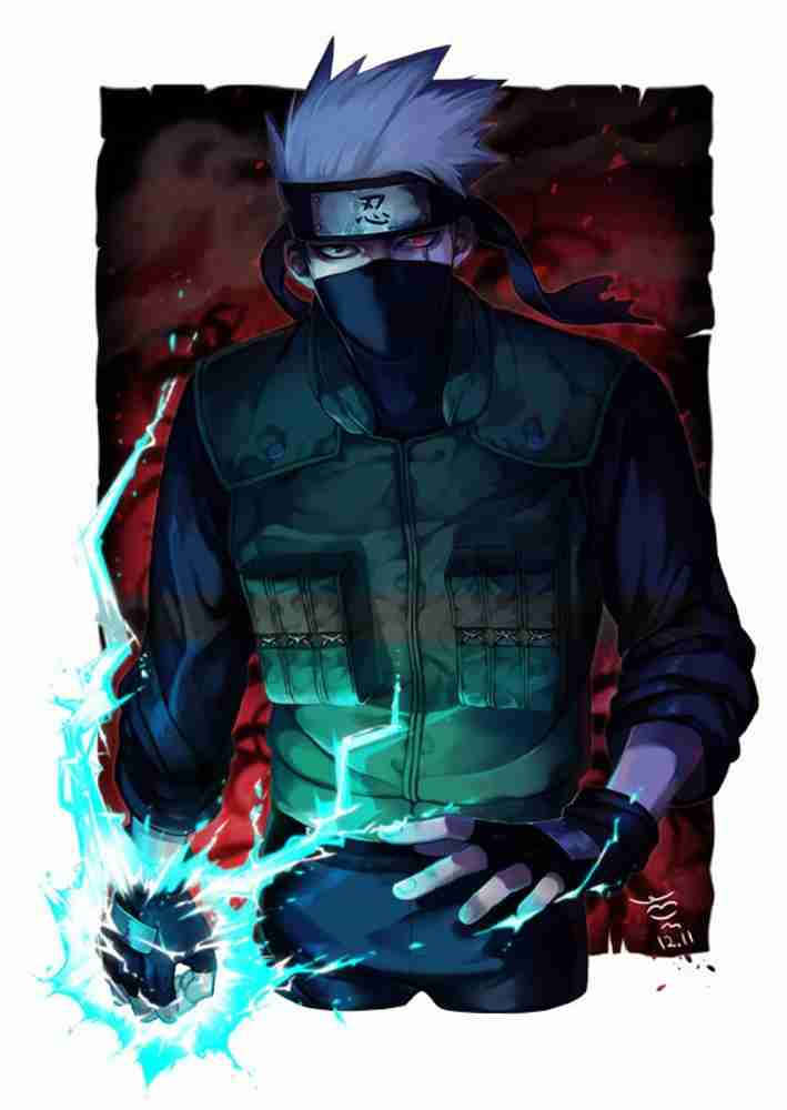 Kundan Store - HD wallpaper: Anime, Naruto, Kakashi Hatake 12 * 18 Inches  Poster, Unframed, Matte Finish, Multi Color : : Home & Kitchen