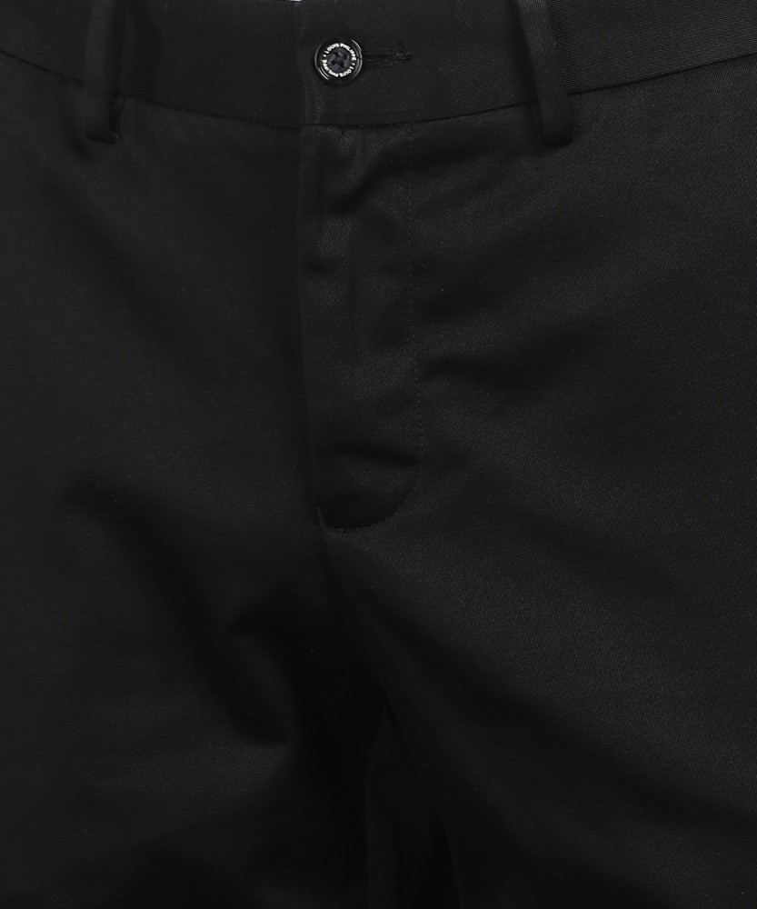 High Quality Louis Philippe Plated Cotton Trousers👖