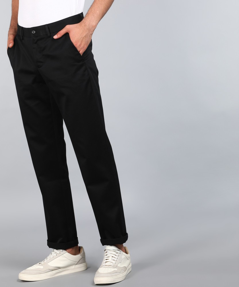 High Quality Louis Philippe Plated Cotton Trousers👖