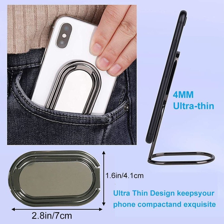  for Xiaomi 12S Ultra Ultra Thin Phone Case + Ring Holder  Kickstand Bracket, Gel Pudding Soft Silicone Phone Case for Xiaomi 12S Ultra  6.73 inches (BlackRing-T) : Cell Phones & Accessories