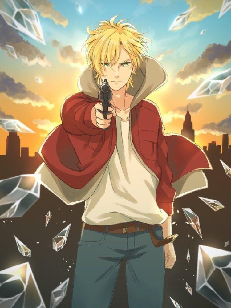 Funny Anime - Banana Fish  Art Board Print for Sale by jamesinn