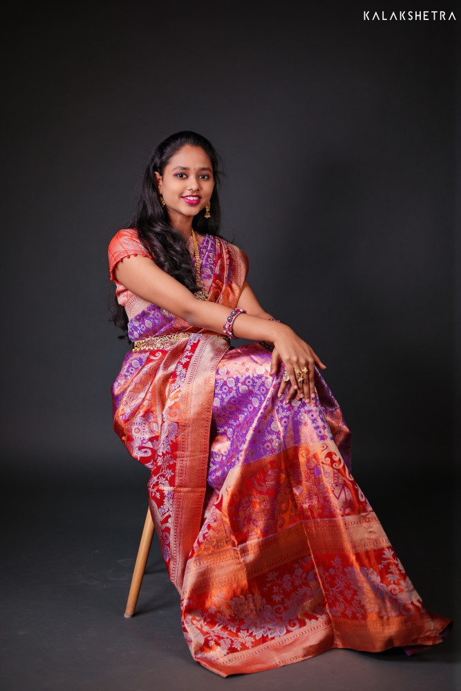 kalakshetra dance practice saree