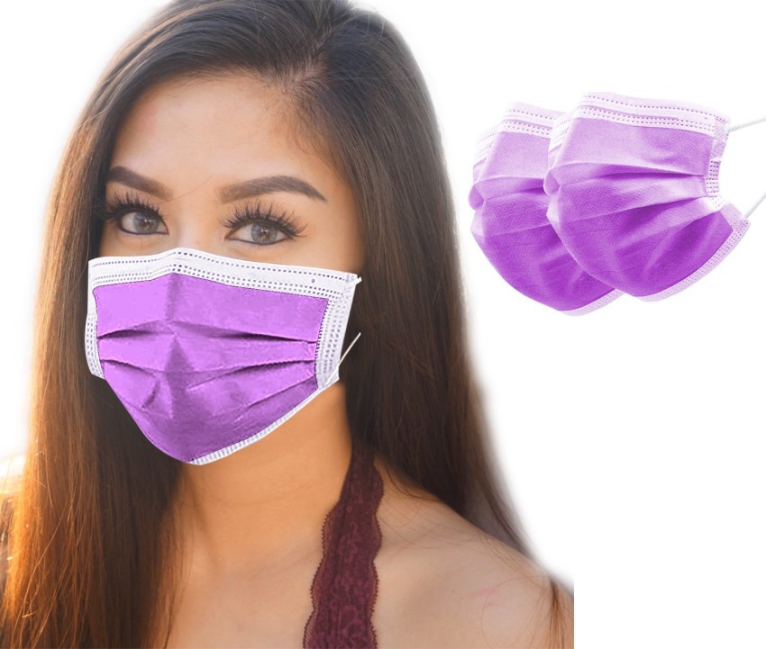 3W 3Ply Facial Cover Masks with Ear Loop Breathable NonWoven Mouth Cover  for Personal Suitable for Home Office Outdoor Surgical Mask Price in  India  Buy 3W 3Ply Facial Cover Masks with