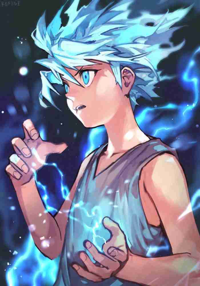 Hunter X Hunter Anime Killua Zoldyck Art Print Poster 12x18