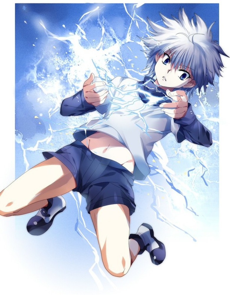 Killua Zoldyck Hunter X Hunter Anime Series Hd Matte Finish Poster