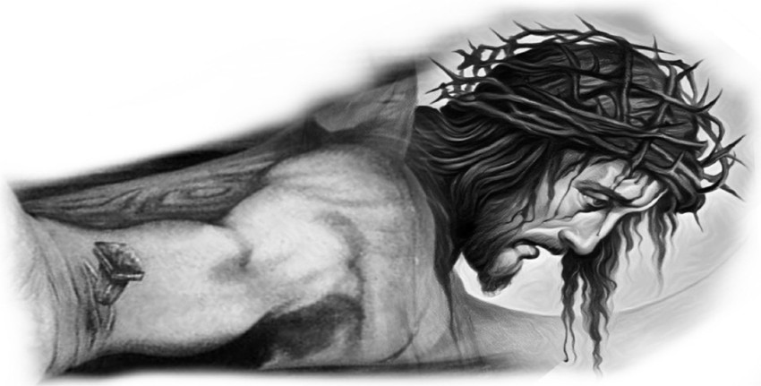 2. Jesus Arm Tattoo - wide 5