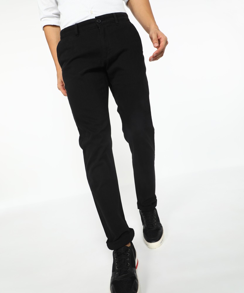 ASOS DESIGN smart tapered trousers in black  ASOS