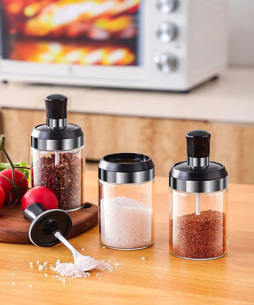 1pc Spices Jars, Salt And Pepper Shaker, Seasoning Jar, Spice