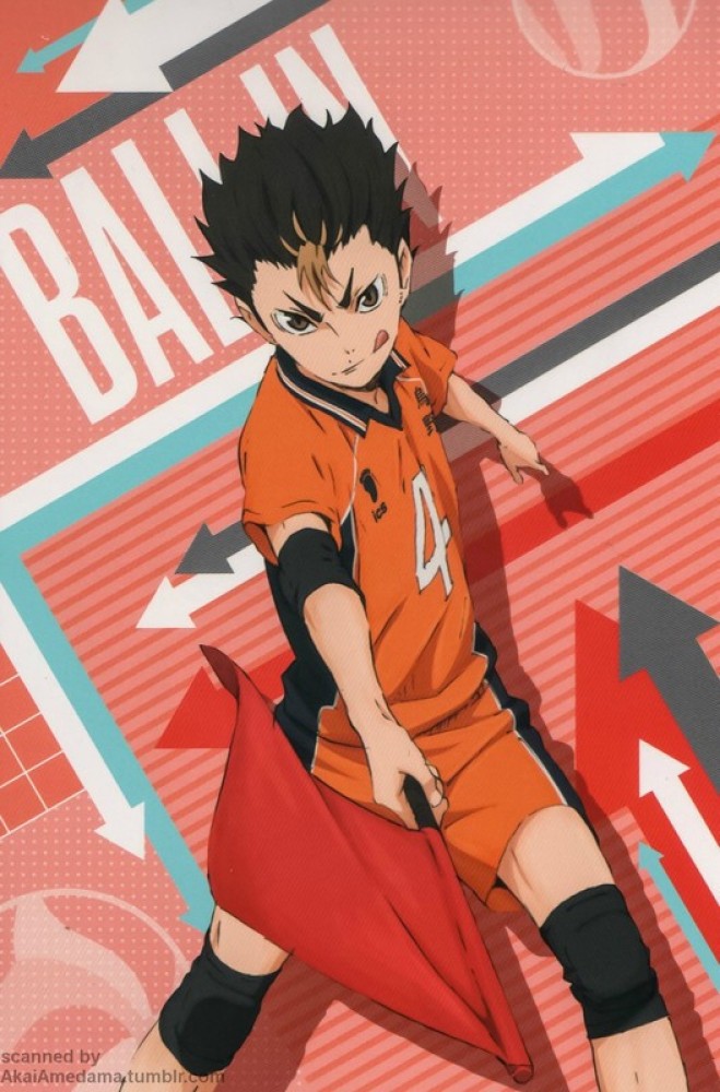 Nishinoya Yuu Haikyuu' Poster, picture, metal print, paint by