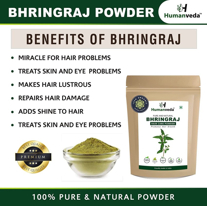 Buy 100% Pure & Natural Bhringraj Powder at Best Price | USA Bulk Supplier  – VedaOils USA