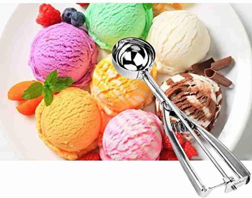 2 Pack, Cookie Scoop Set, Ice Cream Scoop Set,2 x 3 PCS Ice Cream Scoops  Trigger