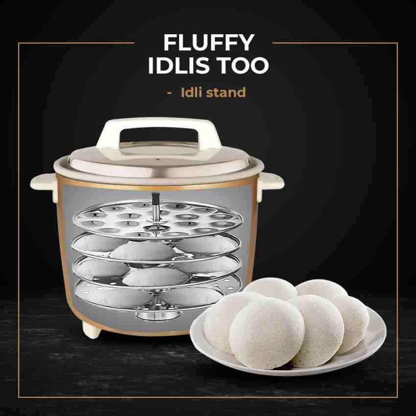 electric rice cooker with idli plates