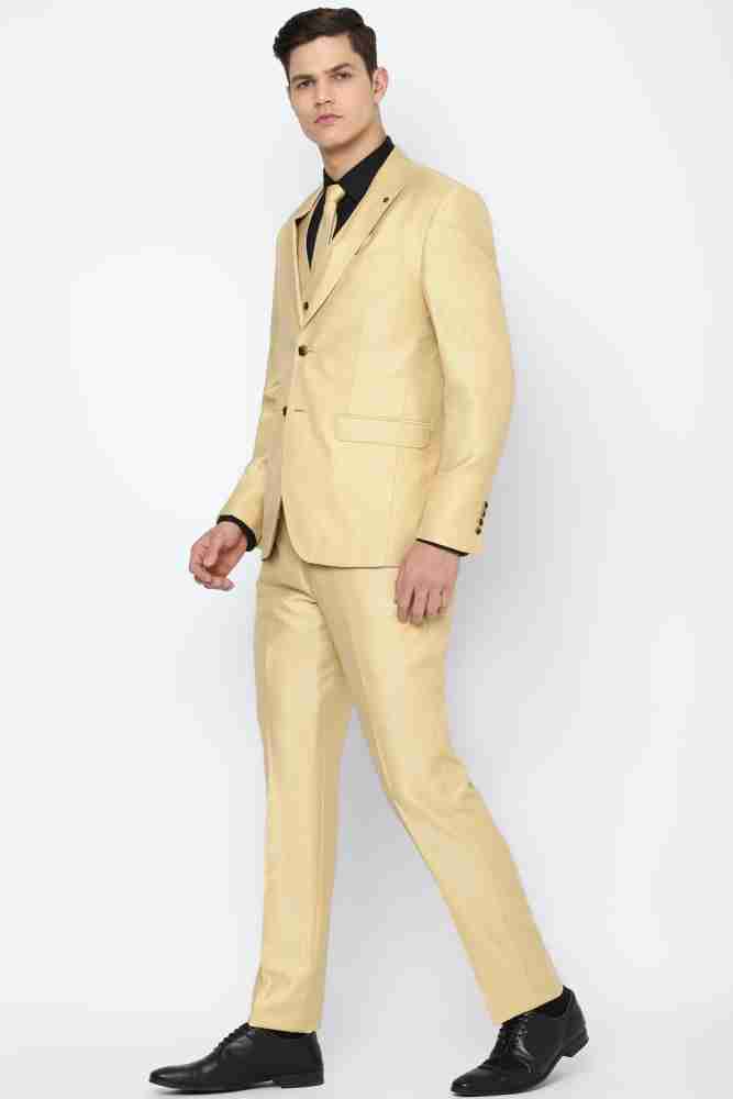 LOUIS PHILIPPE three piece suit Striped Men Suit - Buy LOUIS PHILIPPE three  piece suit Striped Men Suit Online at Best Prices in India