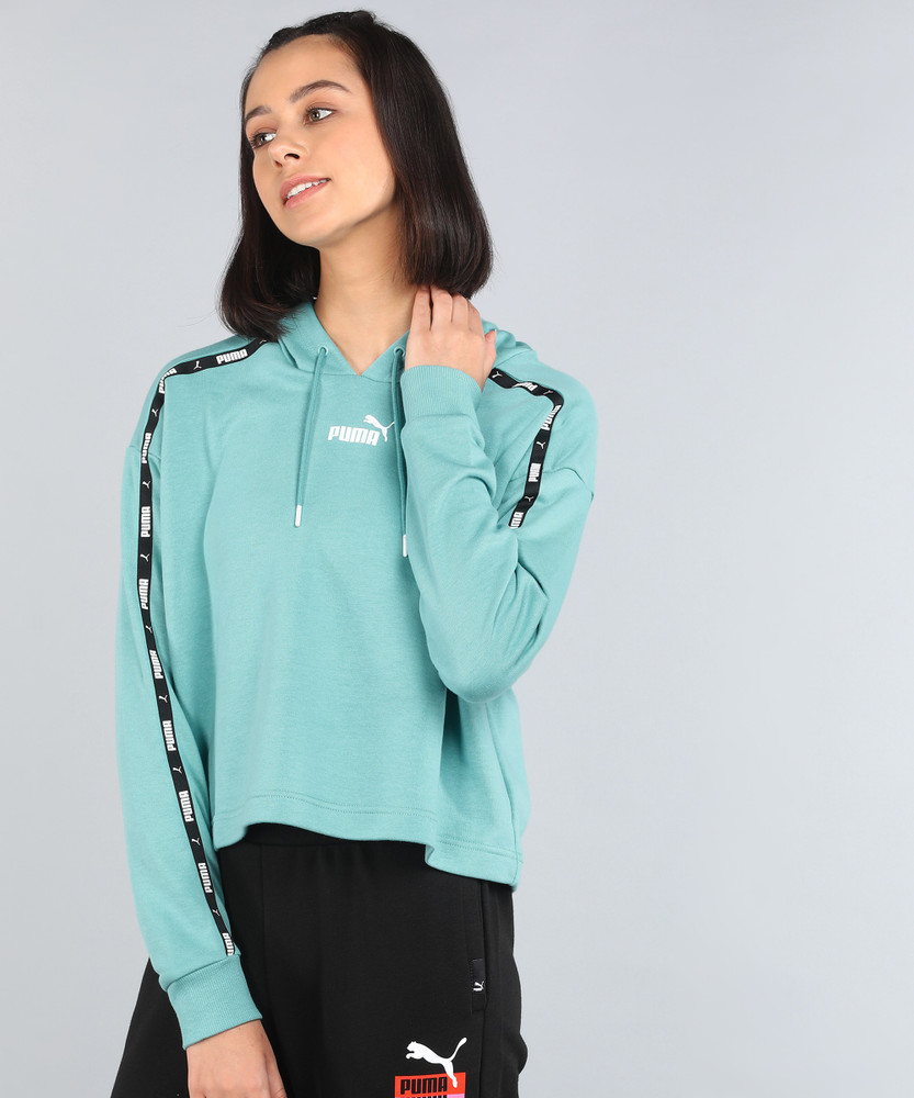 puma turquoise hoodie