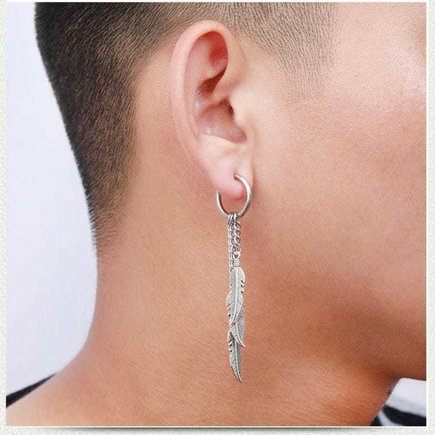 Fashion 6Pcs Unisex Magnetic Ear Clip On Stainless Men Women Non Piercing Punk  Rock Style Mens Earrings  Best Price Online  Jumia Kenya