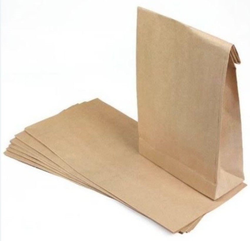 Brown Paper Cover Bag For Packaging Capacity 2kg