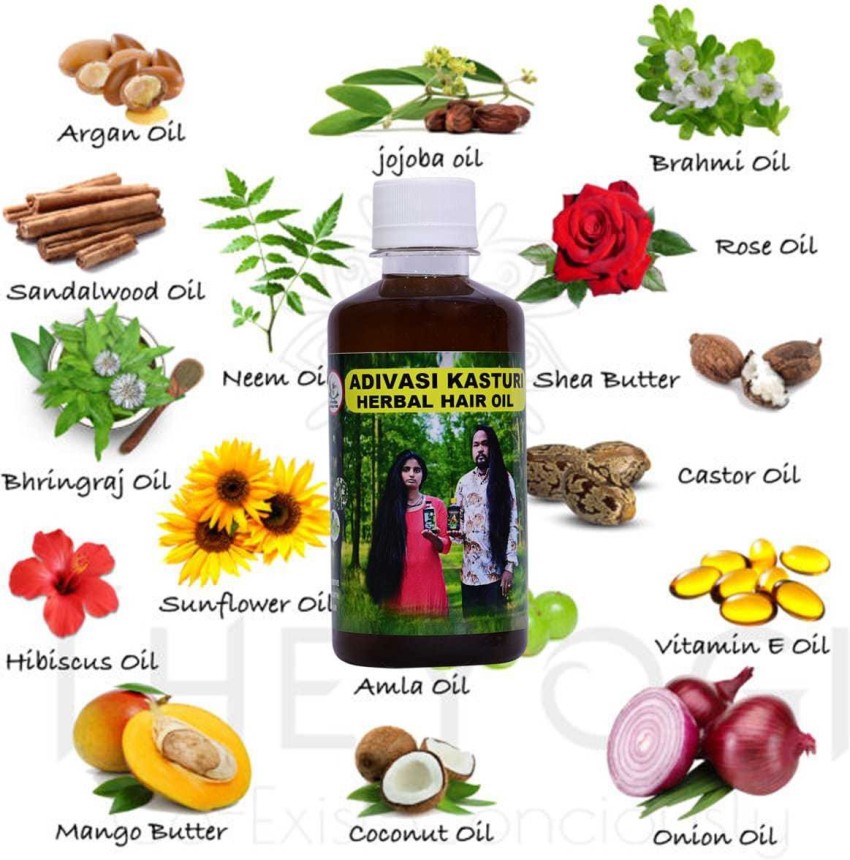 Priya Sanjeevini Adivasi Herbal Hair Oil 500ml  Priya Sanjeevini Adivasi  Herbal Products
