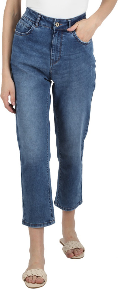 MONTE CARLO Regular Women Blue Jeans 