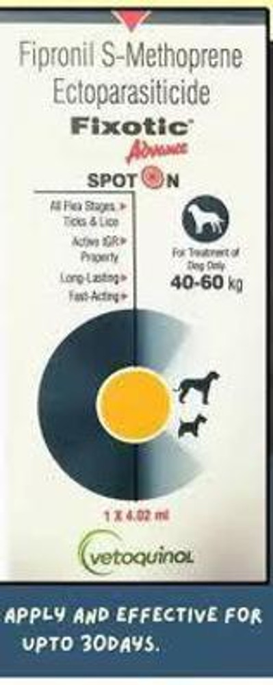 fixotic advance spray uses