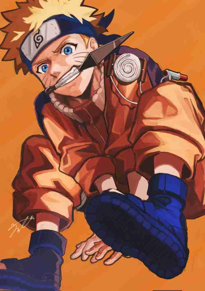 Uzumaki Naruto Anime Series Matte Finish Poster Paper Print