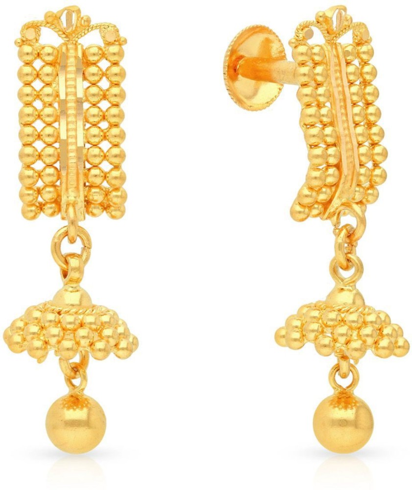 Buy Malabar Gold Earring ERNKIMZ13330 for Women Online  Malabar Gold   Diamonds