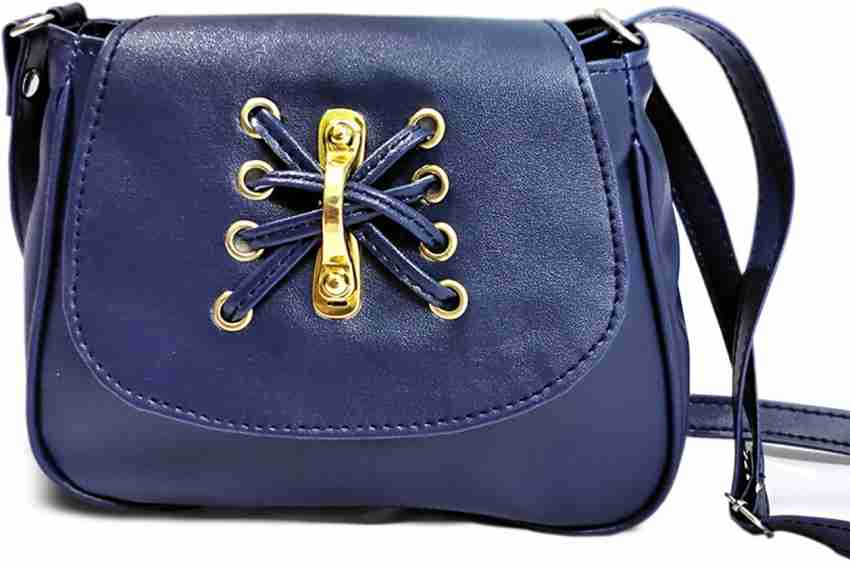 Buy TOYPROFESSOR Blue Color Sling Bag for women