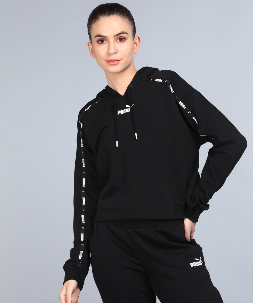 puma full sleeve printed women sweatshirt