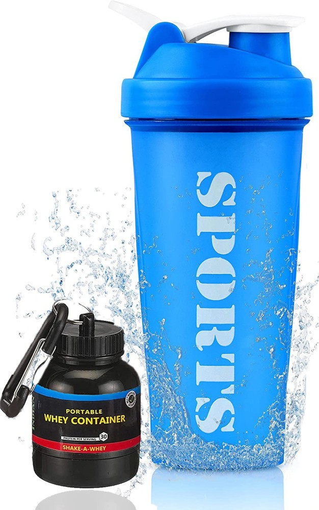 600ml Bottle Protein Shaker Gym Water Tumbler Portable Drinks