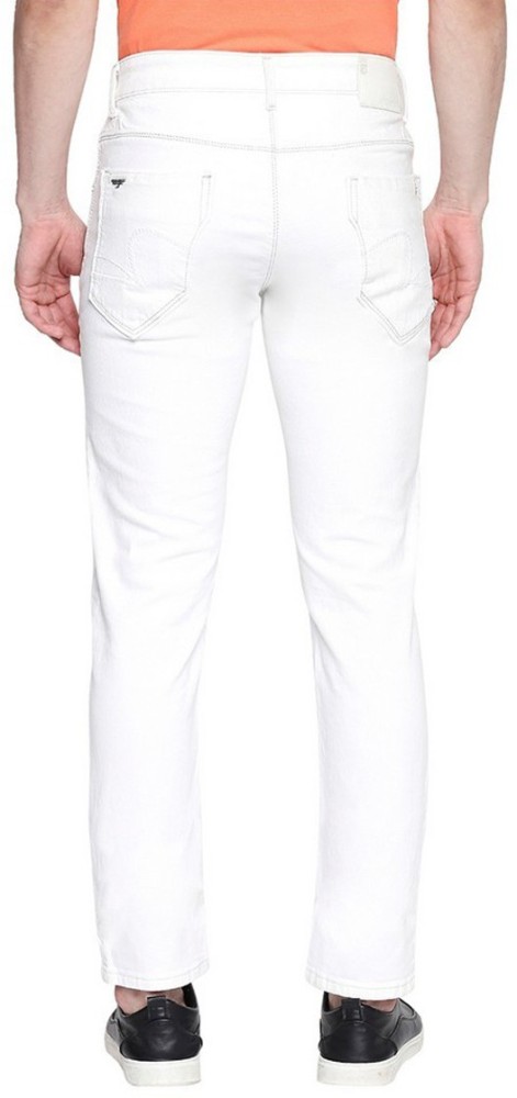 spykar white jeans