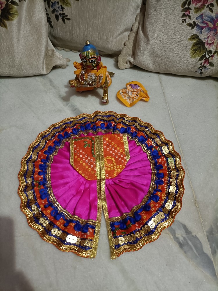 shaneel dress for laddu gopal ji , kanha ji with pagdi – KKGROUPS