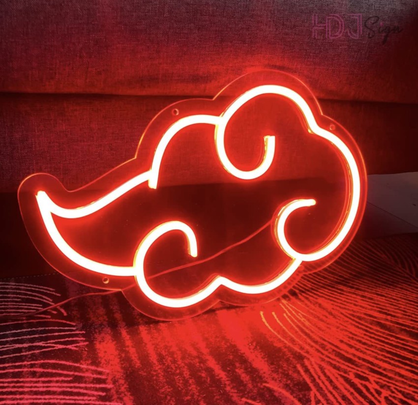 Anime Red Cloud Neon Sign Janpanese LED Sign Light India  Ubuy