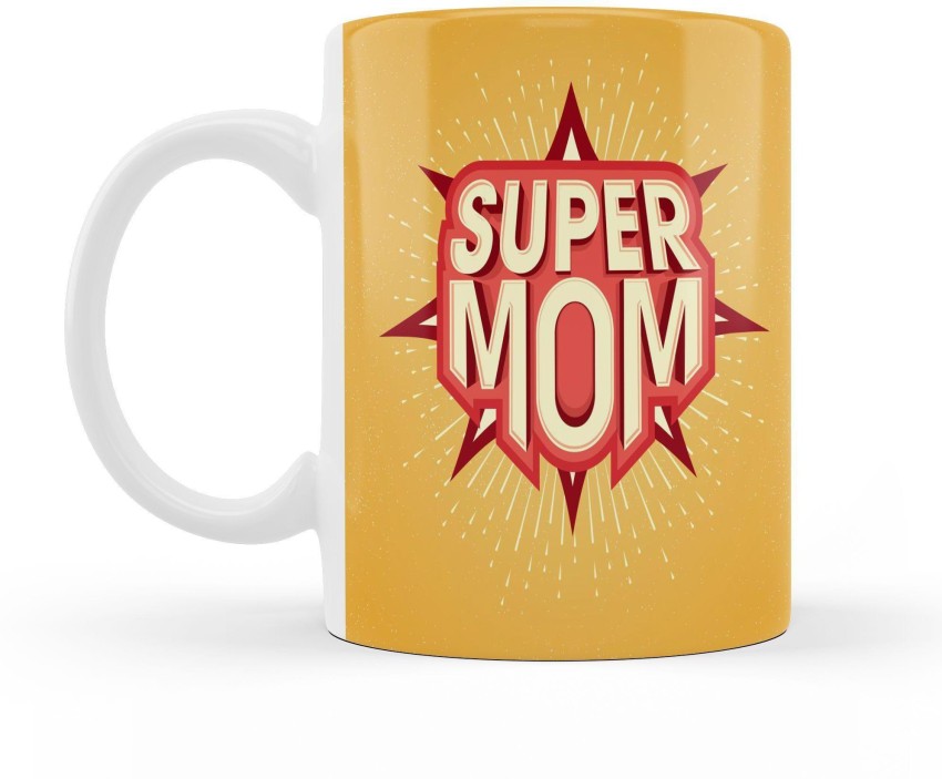 super mom emblem, super mom mug