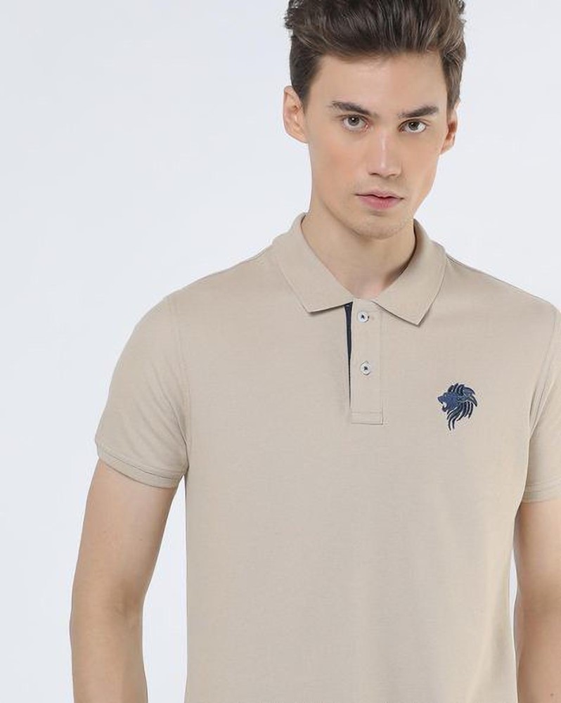 Buy Khaki Tshirts for Men by NETPLAY Online