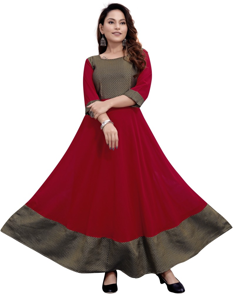 Lavishlista Anarkali Gown Price in India - Buy Lavishlista ...